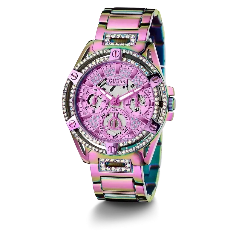 Guess Ladies Iridescent Iridescent Multi-function Watch GW0464L4