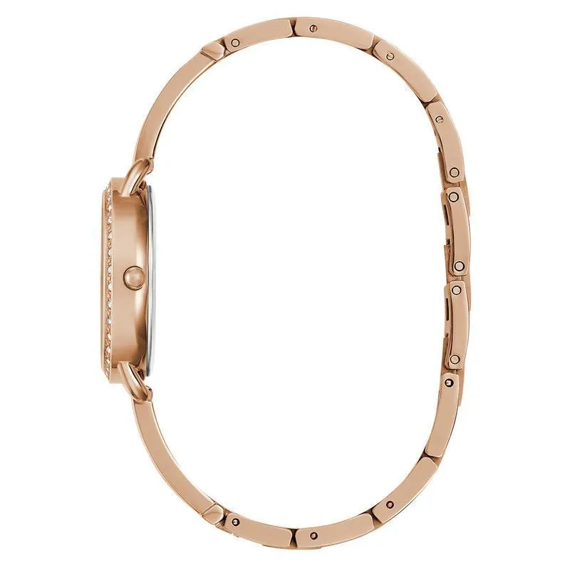 Guess Ladies Rose Gold Tone Analog Watch