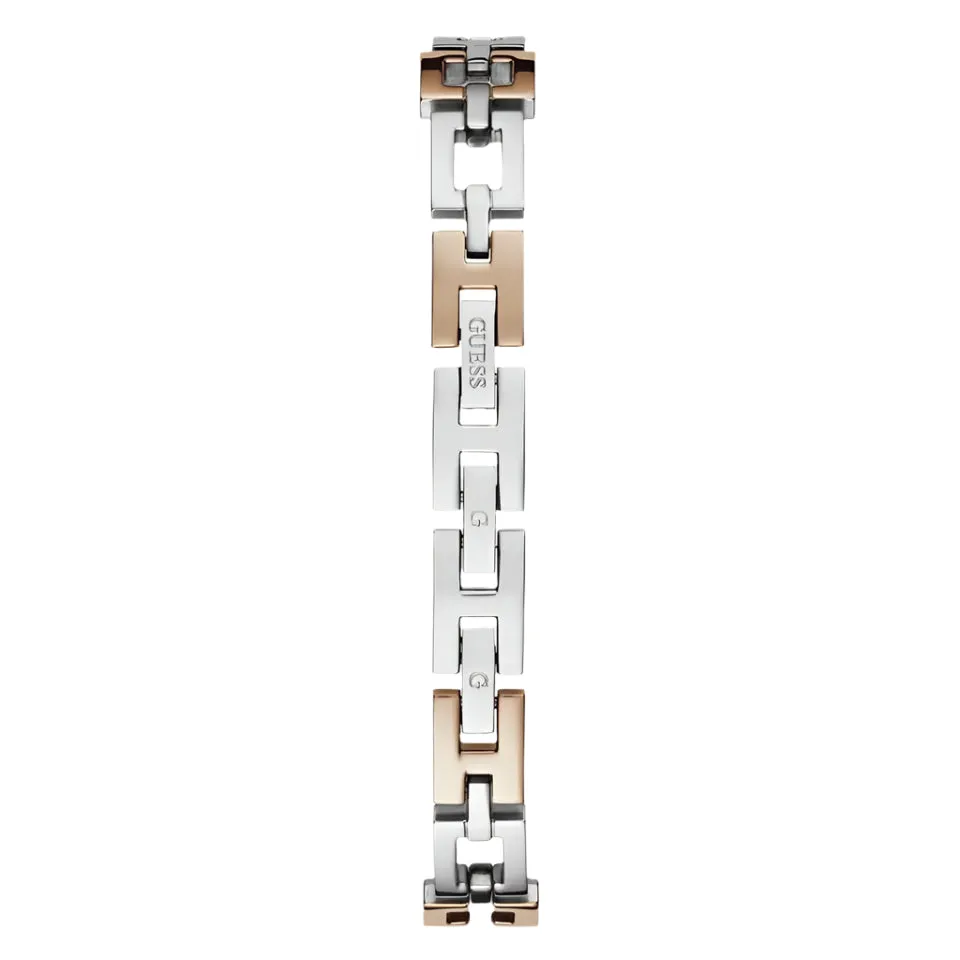 Guess Lady G Silver Dial Two Tone Stainless Steel Watch GW0656L2