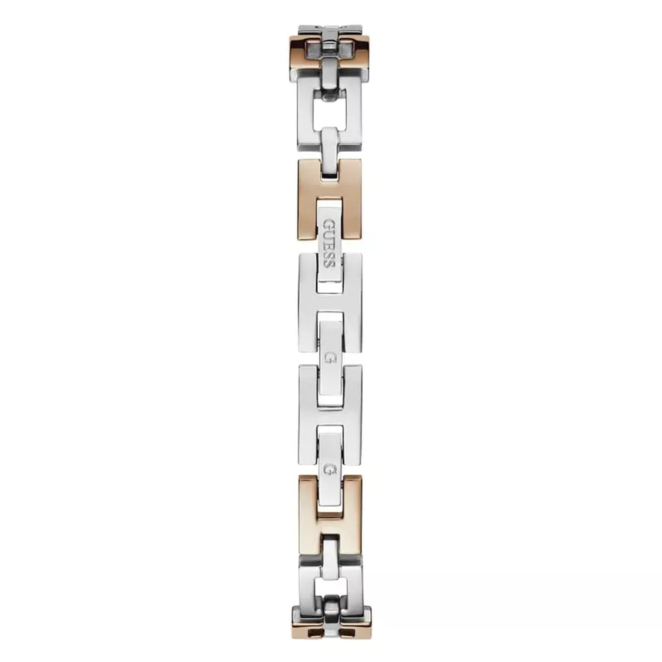 Guess Lady G Silver Dial Two Tone Stainless Steel Watch GW0656L2