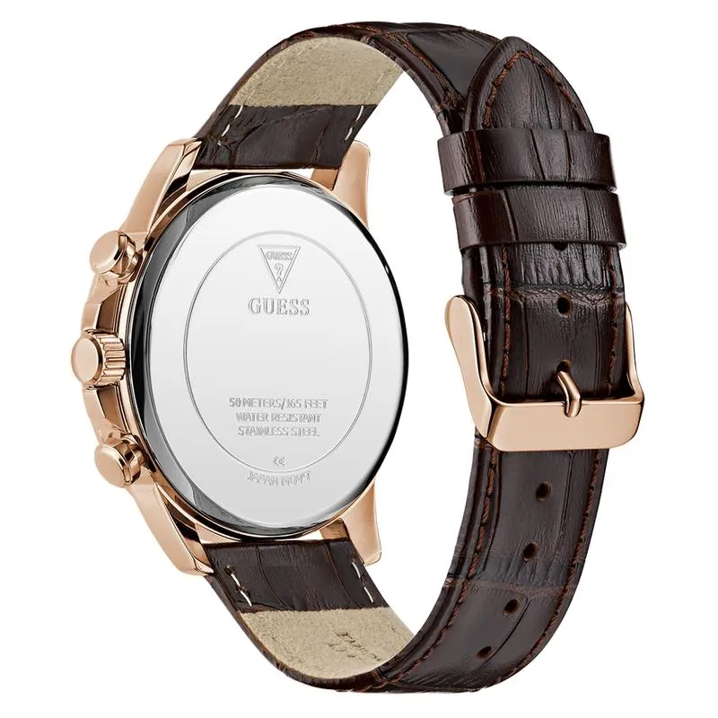 Guess Mens Brown Multi-Function Watch