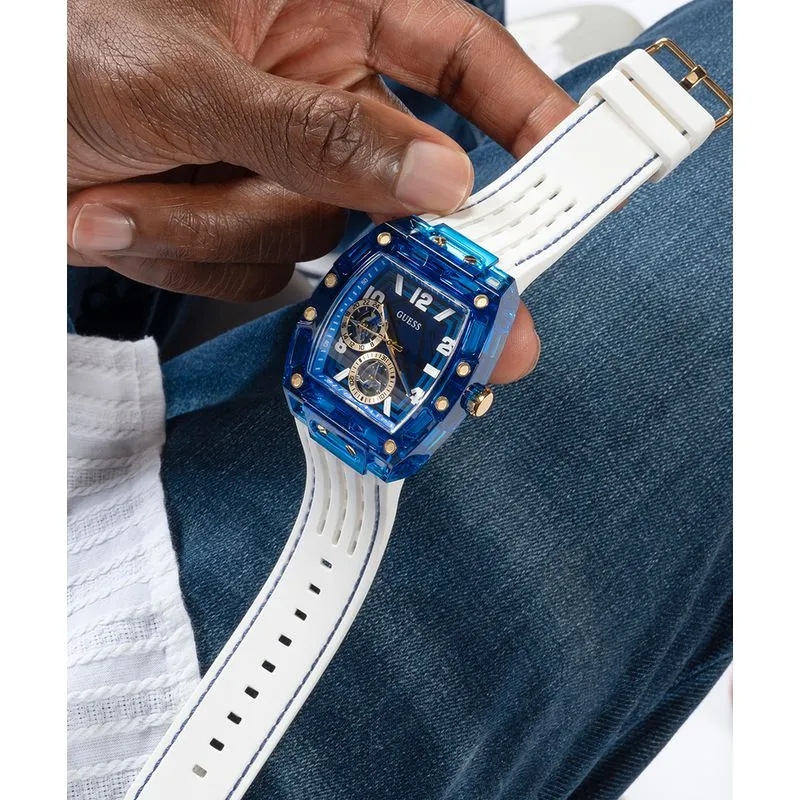 Guess Phoenix Blue Dial Multifunction Watch