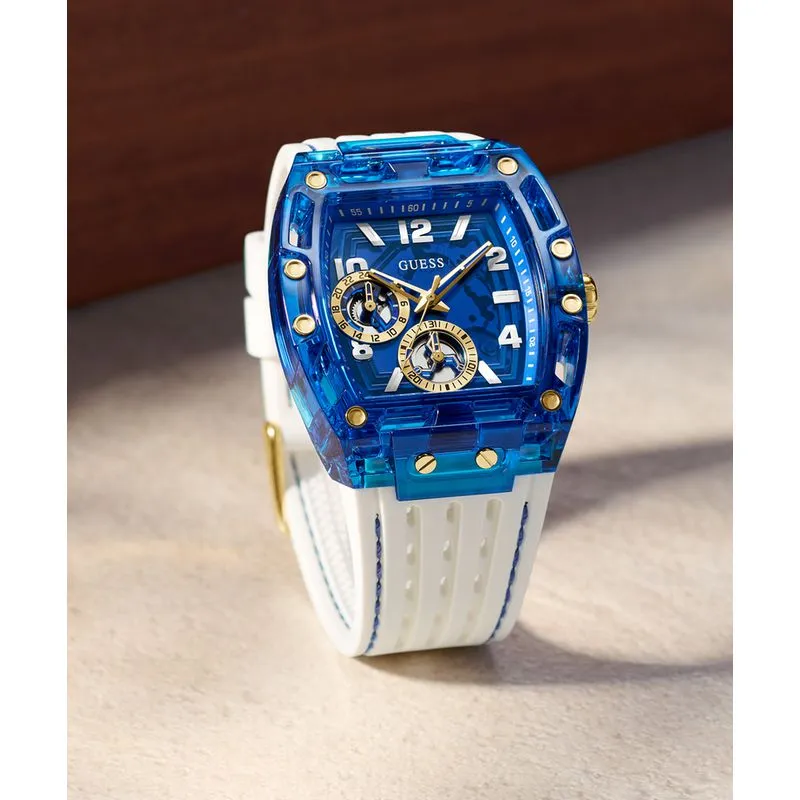 Guess Phoenix Blue Dial Multifunction Watch