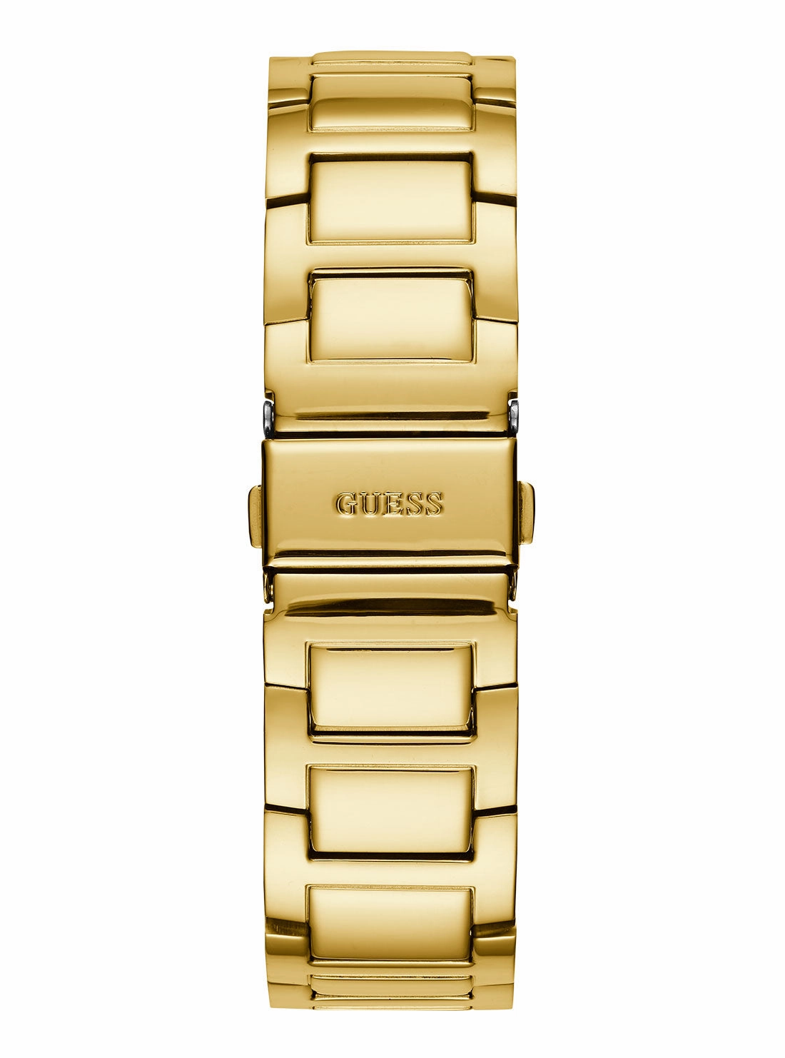 Guess Frontier Gold Dial Gold Tone Multi-function Watch W1156L2