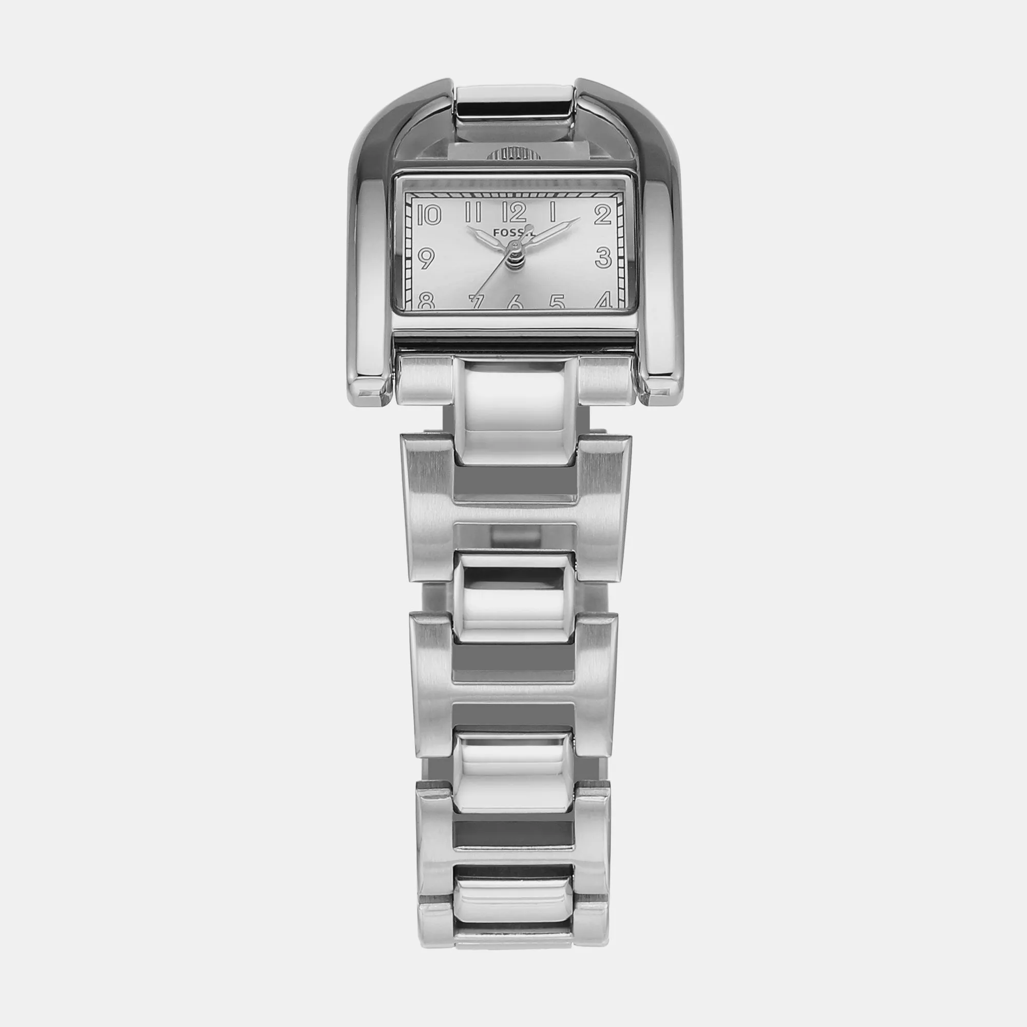 Harwell Women Quartz Silver Dial Analog Stainless Steel Watch ES5326