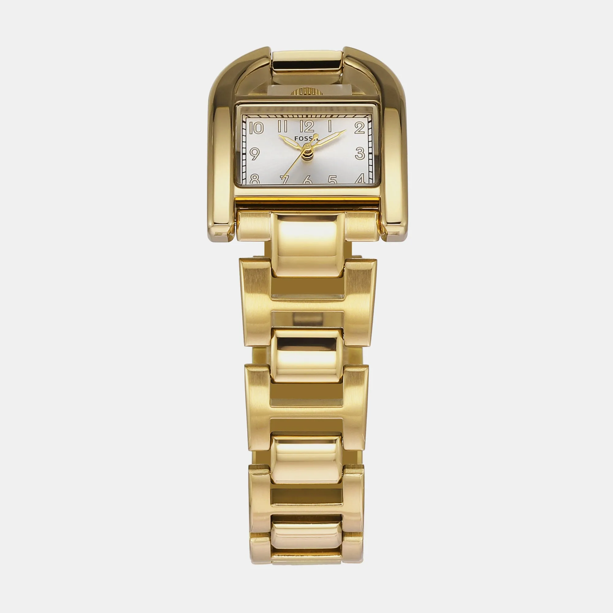 Harwell Women Quartz Silver Dial Analog Stainless Steel Watch ES5327
