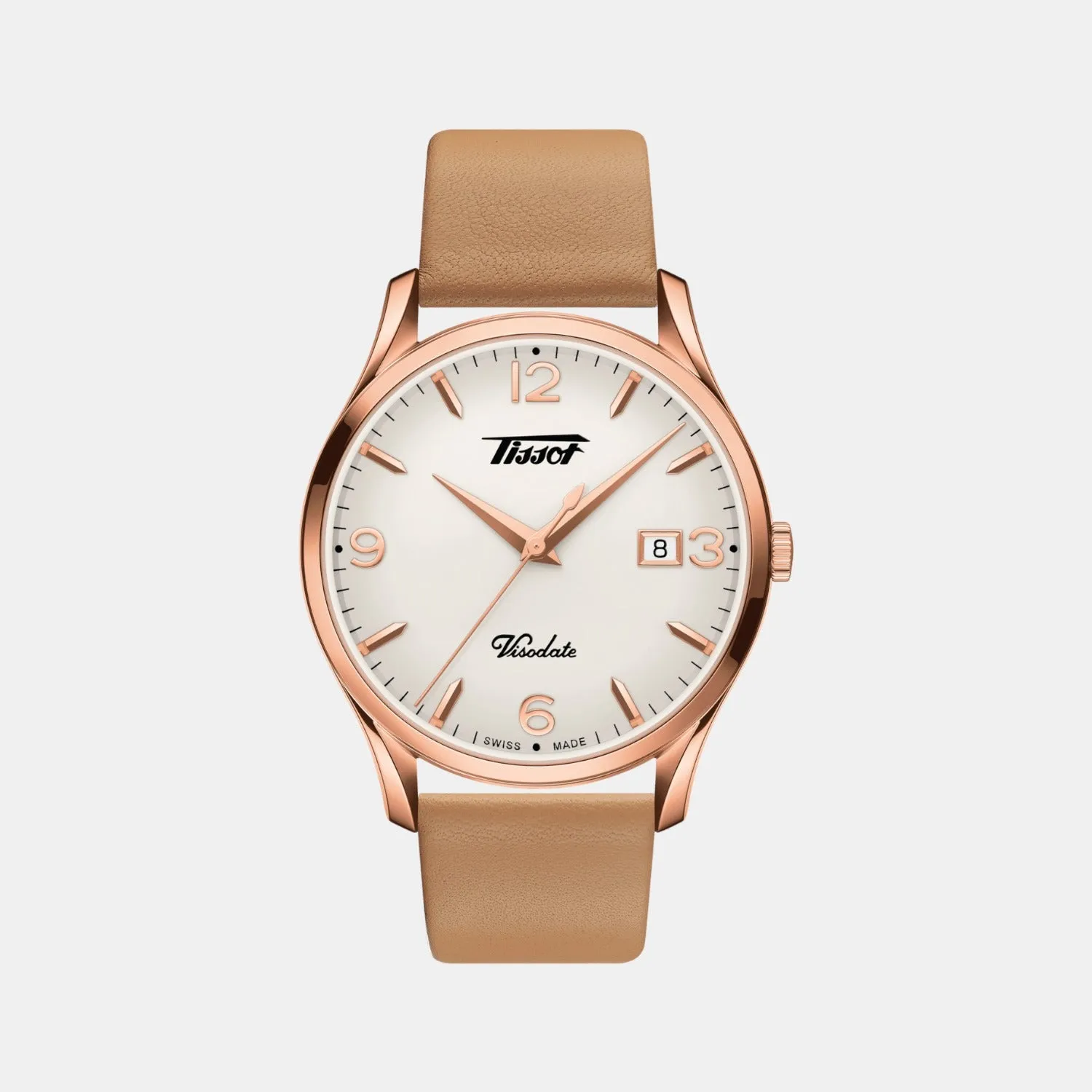 Heritage Visodate Unisex Analog Silicon Watch T1184103627701