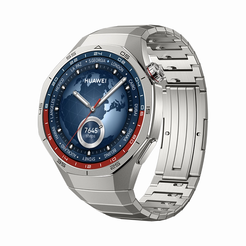 Huawei Watch GT 5 Pro 46Mm, Titanium Air Silver Titanium Strap Asia, Titanium
