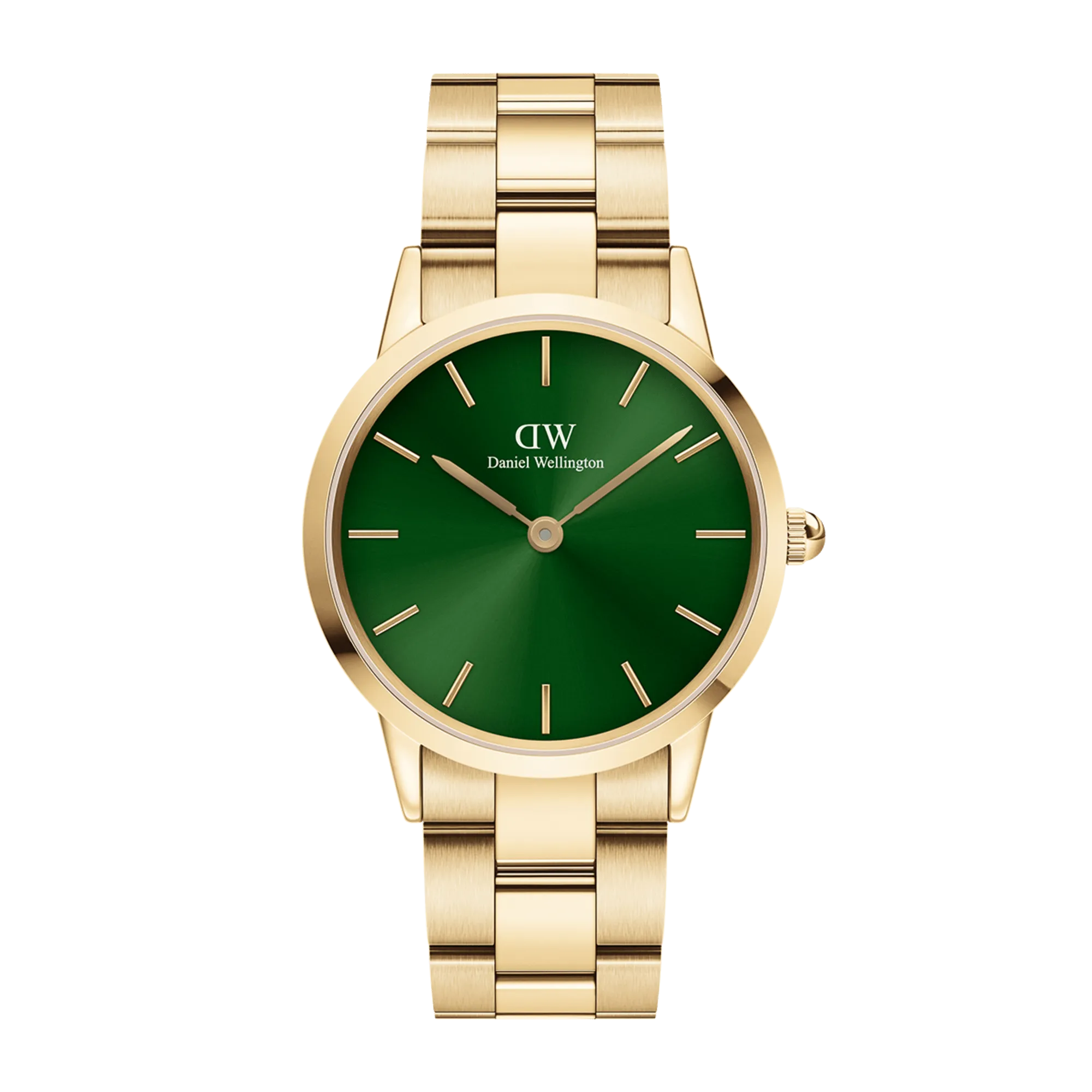 Iconic Link Emerald Gold