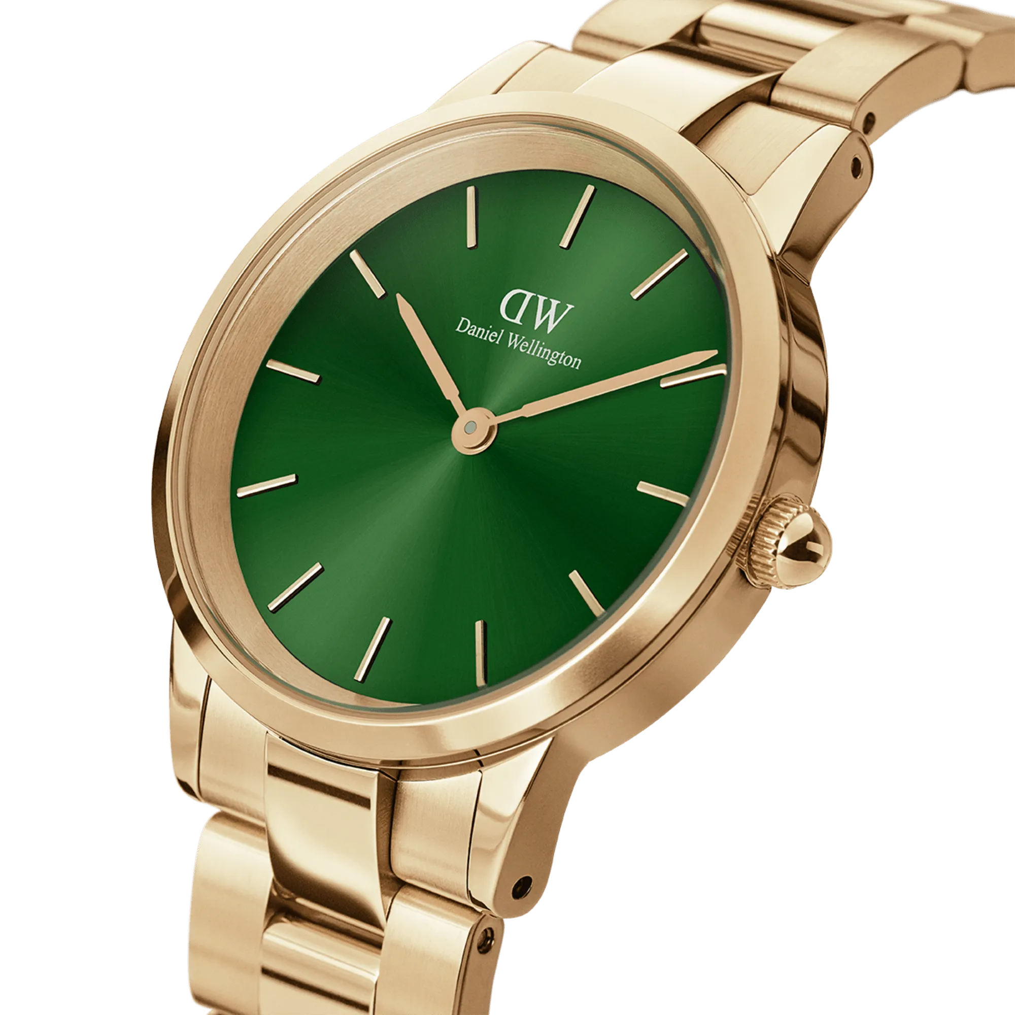 Iconic Link Emerald Gold