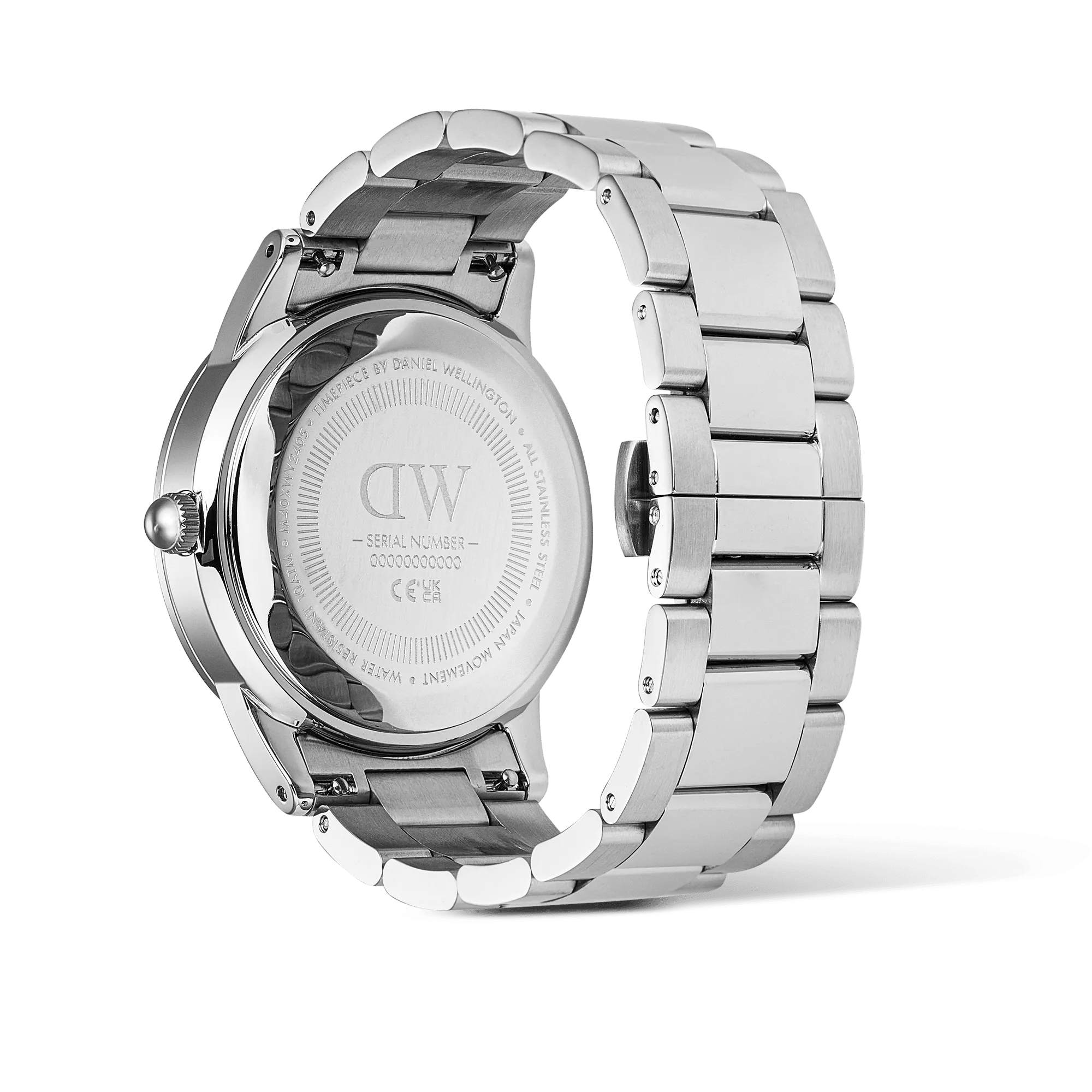 Iconic Paradigma Link Blue Enamel Silver