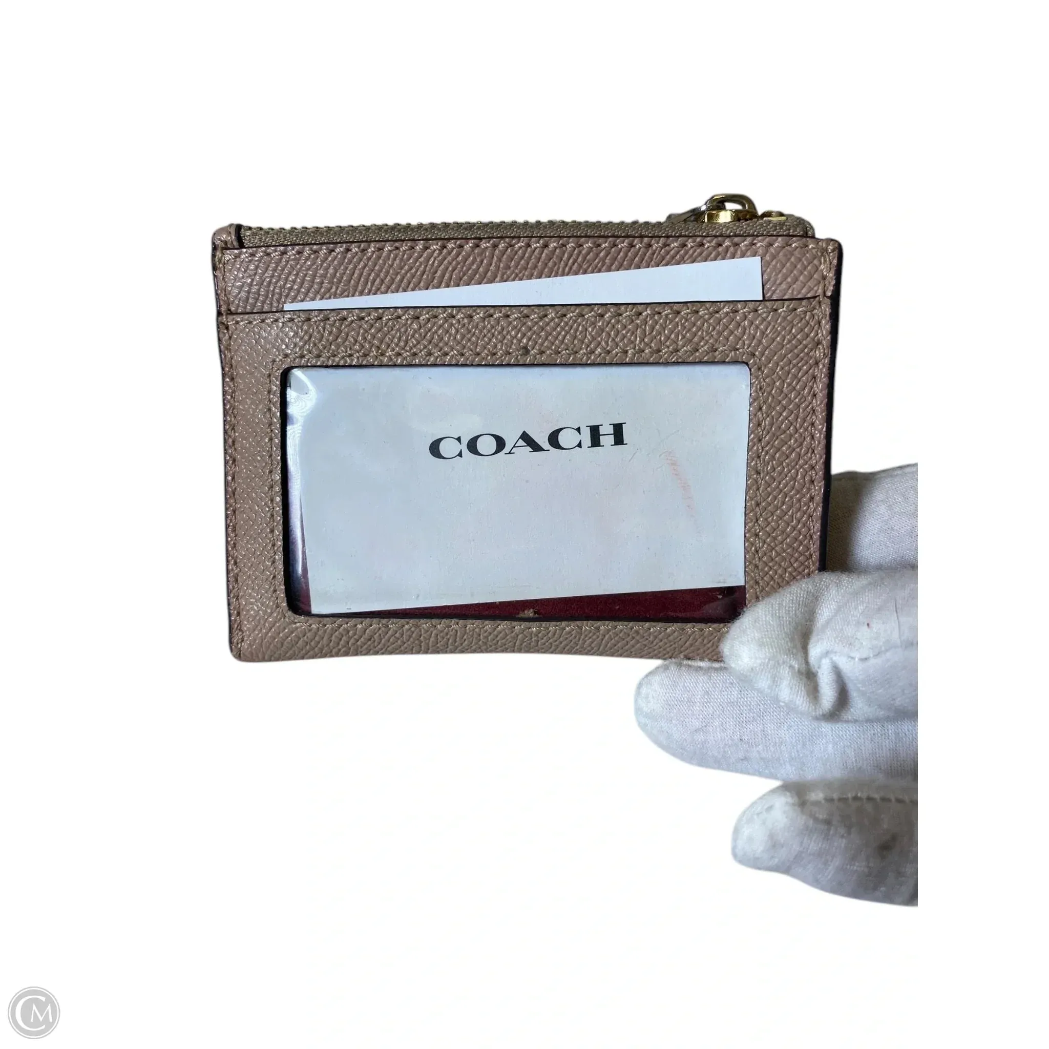 Id/card Holder Designer By Coach, Size: Medium coach