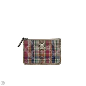 Id/card Holder Designer By Coach, Size: Small coach