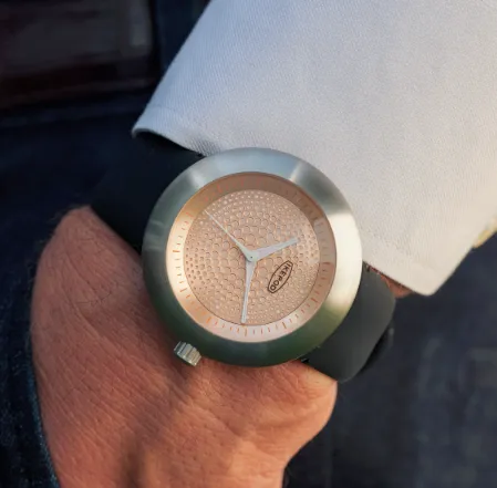 Ikepod Megapod M303 Gold Dots Watch D