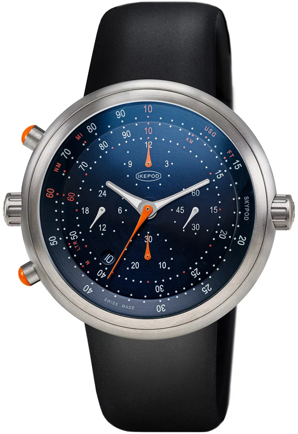 Ikepod Skypod Marten Blue Limited Edition Watch