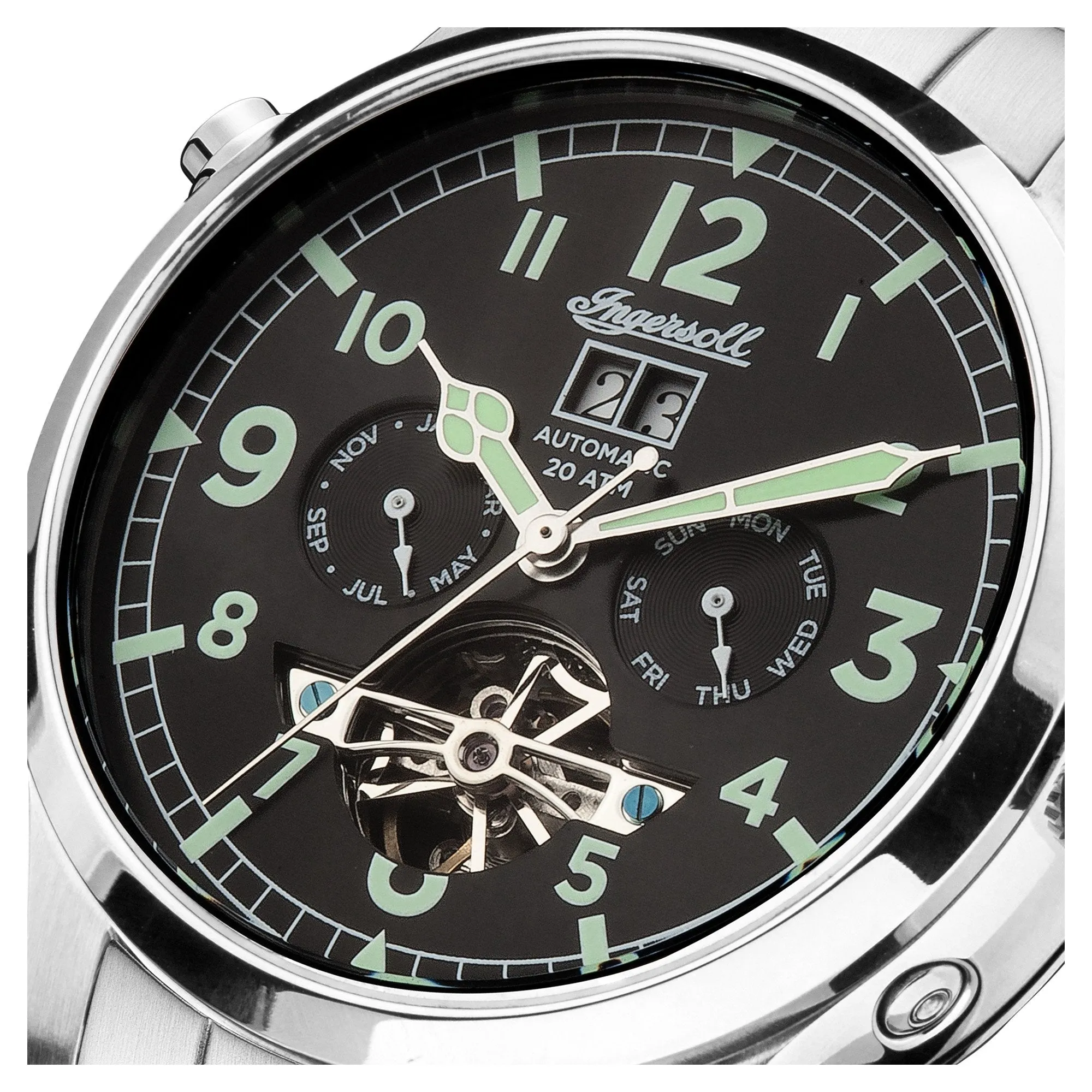 Ingersoll Armstrong Automatic Steel Watch