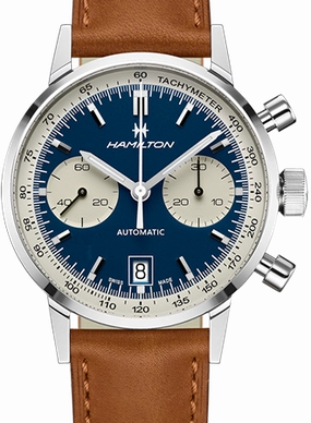 Intra-Matic Chronograph Blue Ref. H38416541