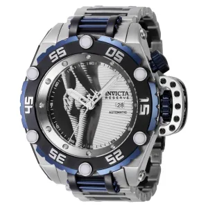 Invicta Men's Automatic Watch - Flying Fox Dark Blue, Black, Silver Bracelet | 40584