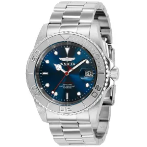 Invicta Men's Automatic Watch - Pro Diver Blue Dial Silver Steel Bracelet | 36746