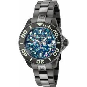 Invicta Men's Automatic Watch - Pro Diver Gunmetal Stainless Steel Bracelet | 35764