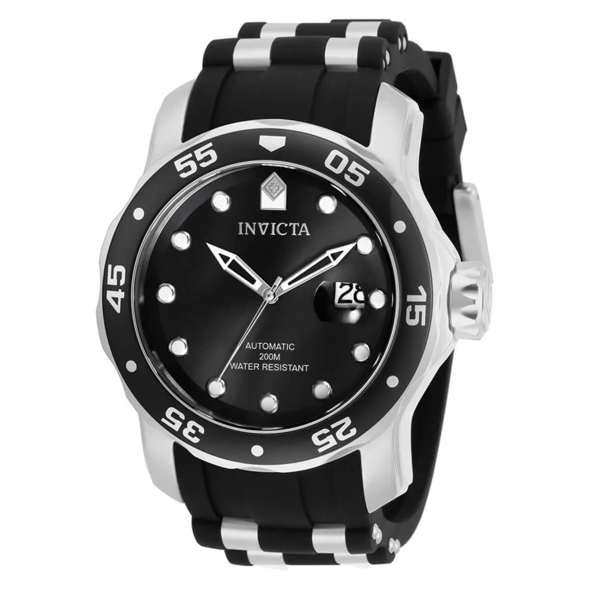 Invicta Men's Automatic Watch - Pro Diver Silicone Strap Rotating Bezel | 33341