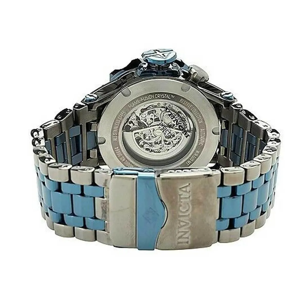 Invicta Men's Automatic Watch - Reserve Venom Dark Grey Skeleton Dial Steel | 36664