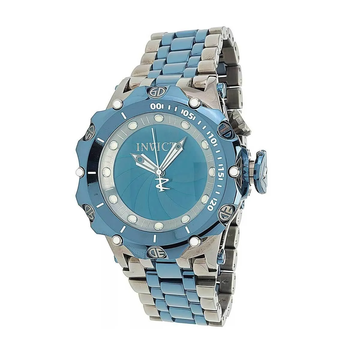 Invicta Men's Automatic Watch - Reserve Venom Dark Grey Skeleton Dial Steel | 36664