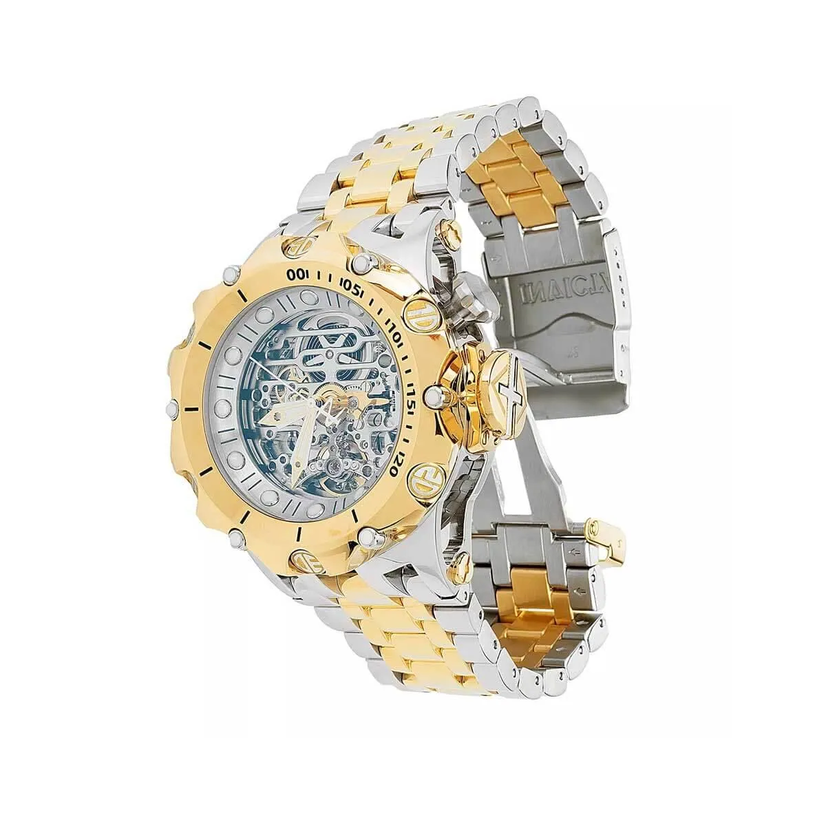Invicta Men's Automatic Watch - Reserve Venom Two Tone Steel Bracelet Dive | 36657