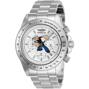 Invicta Men's Chronograph Watch - Character Collection White Dial Bracelet | 27411