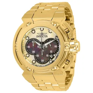 Invicta Men's Chronograph Watch - Coalition Forces Yellow Gold Bracelet | 30459
