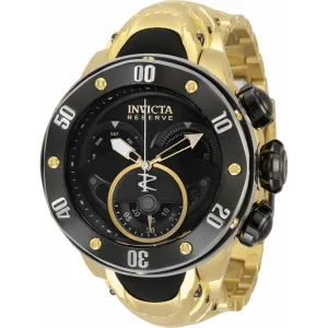 Invicta Men's Chronograph Watch - Reserve Kraken Yellow Gold Steel Bracelet | 33372