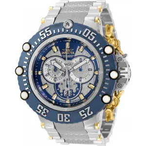 Invicta Men's Chronograph Watch - Subaqua Noma VII Blue and Silver Tone Dial | 32115
