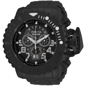 Invicta Men's Diamond Watch - Shaq Rotating Bezel Black Dial Bracelet | 33731