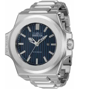Invicta Men's Japanese Quartz Watch - Akula Blue Dial Stainless Steel Bracelet | 34728