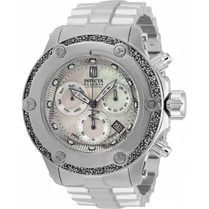 Invicta Men's Quartz Watch - Jason Taylor Chronograph MOP Dial SS Bracelet | 34276
