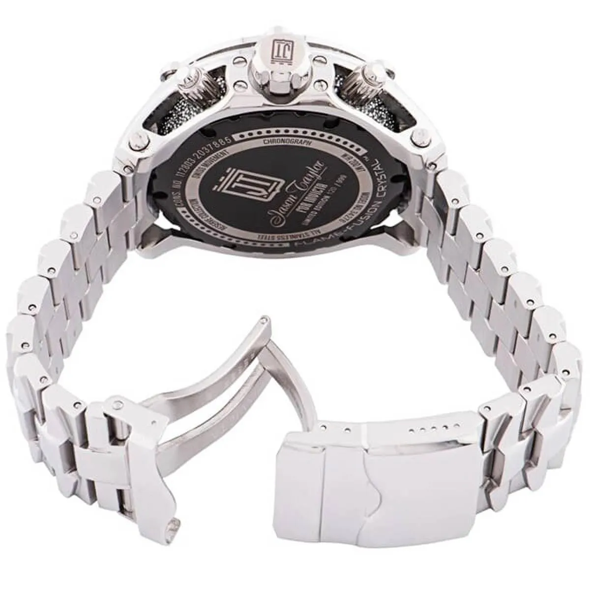 Invicta Men's Quartz Watch - Jason Taylor Chronograph MOP Dial SS Bracelet | 34276