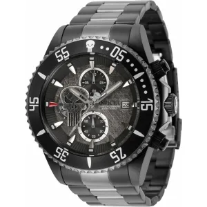 Invicta Men's Quartz Watch - Marvel Punisher Chronograph Two Tone Bracelet | 34623