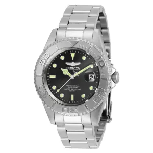 Invicta Men's Quartz Watch - Pro Diver Black Dial Stainless Steel | 29937