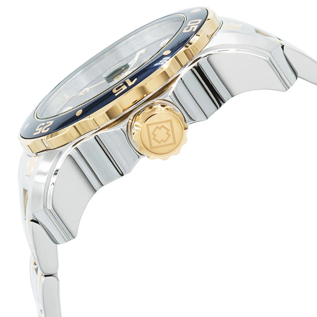 Invicta Men's Quartz Watch - Pro Diver Blue Dial Two Tone Steel Bracelet | 39089