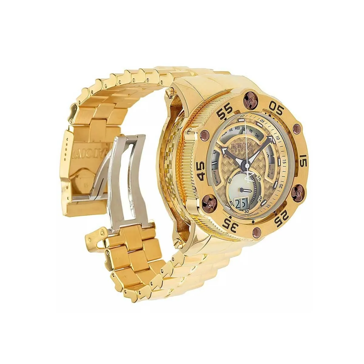 Invicta Men's Swiss Quartz Watch - Reserve Excursion Chronograph SS Bracelet | 36014