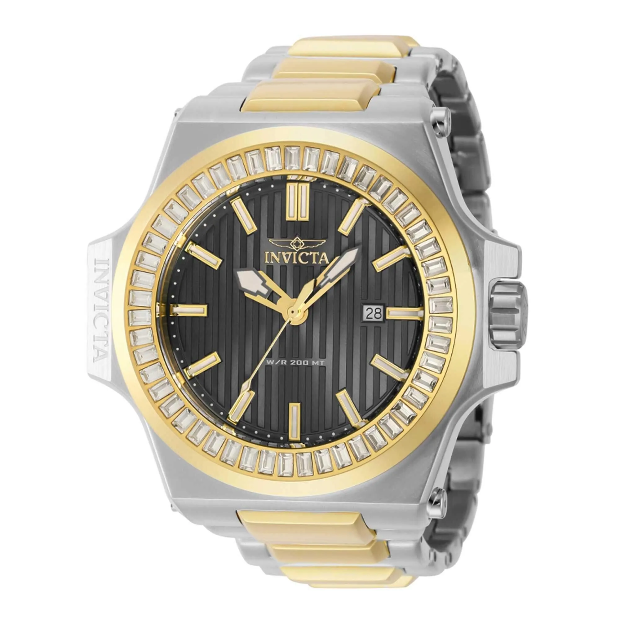 Invicta Men's Watch - Akula Swiss Quartz Date Display Two Tone Steel Bracelet | 43386