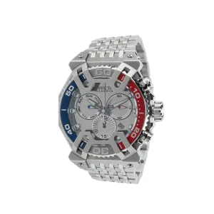 Invicta Men's Watch - Coalition Forces X-Wing Rotating Bezel Silver Tone Dial | 42907