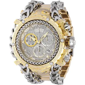 Invicta Men's Watch - Gladiator Chronograph Gold and Silver Dial Bracelet | 35059