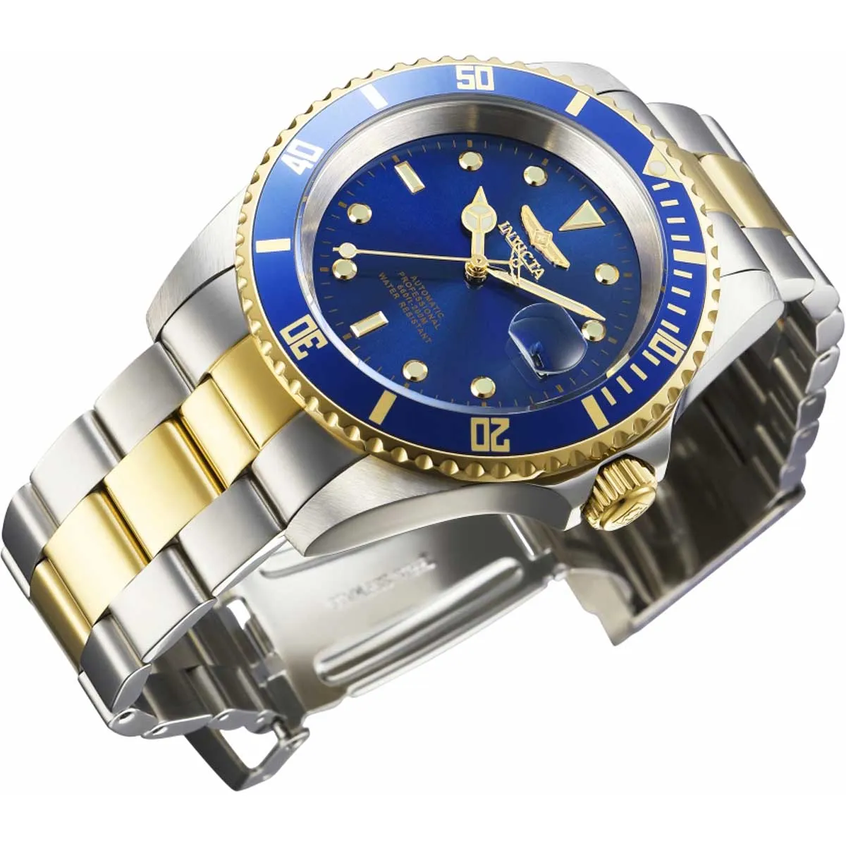 Invicta Men's Watch - Pro Diver Automatic Blue Dial Two Tone Bracelet | 8928OBXL