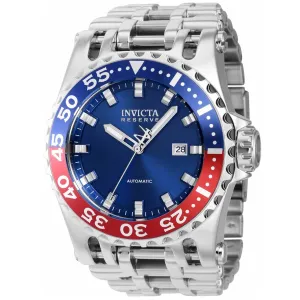 Invicta Men's Watch - Reserve Chaos Blue Dial Stainless Steel Bracelet | 38703