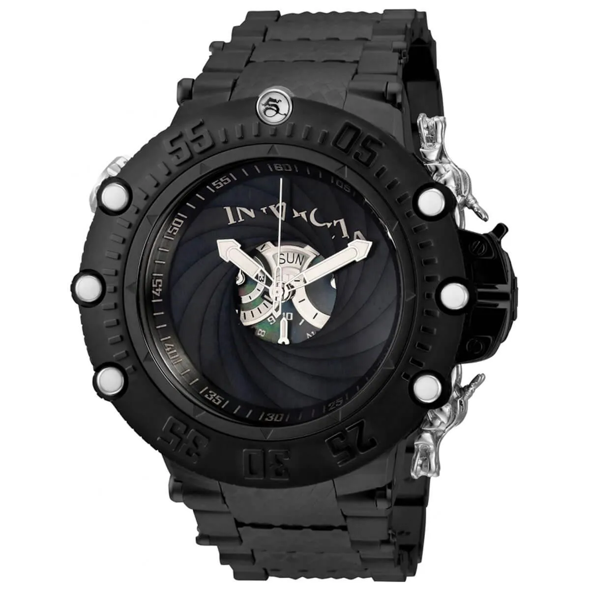 Invicta Men's Watch - Subaqua Noma VII Black Shutter Cover Dial Bracelet | 32952