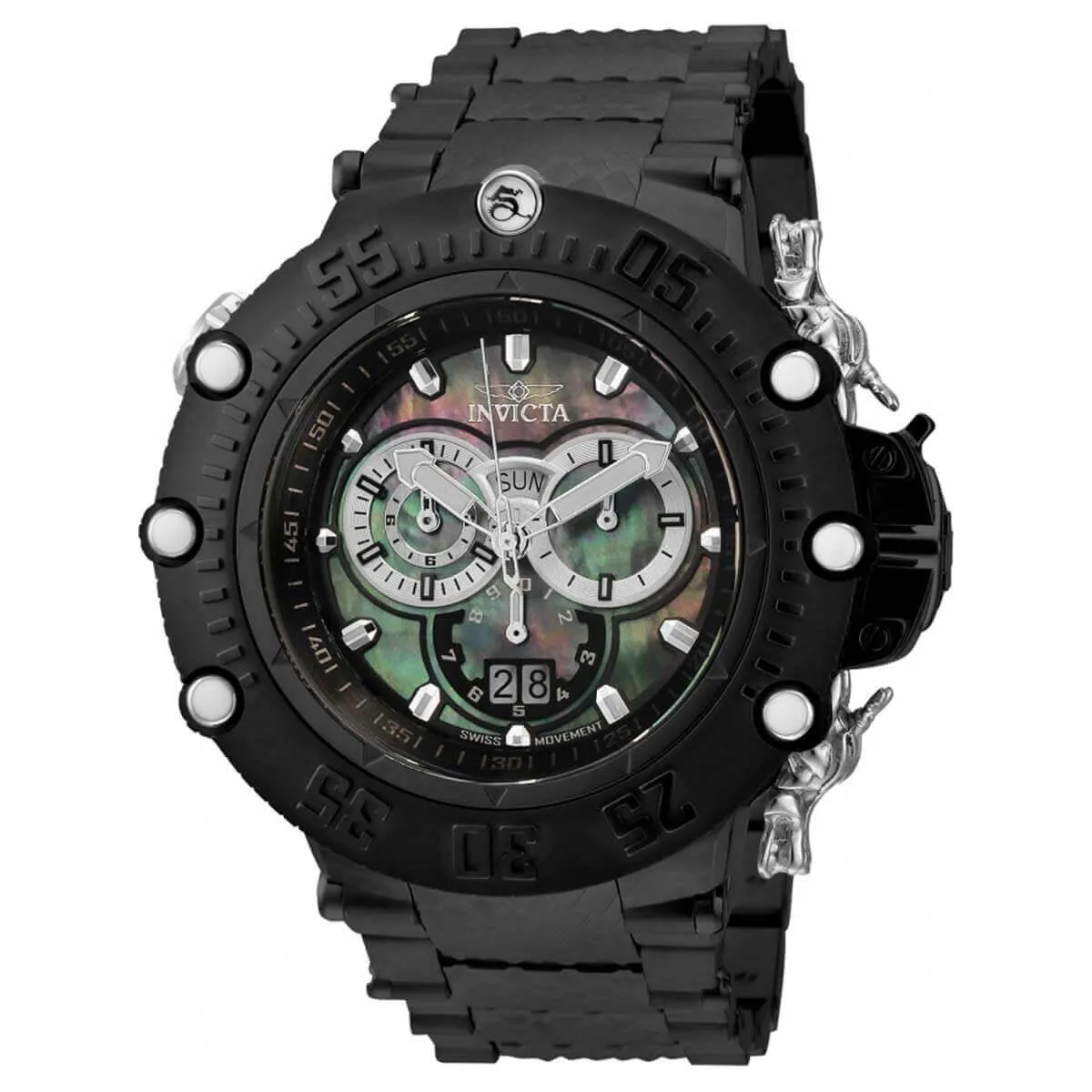 Invicta Men's Watch - Subaqua Noma VII Black Shutter Cover Dial Bracelet | 32952