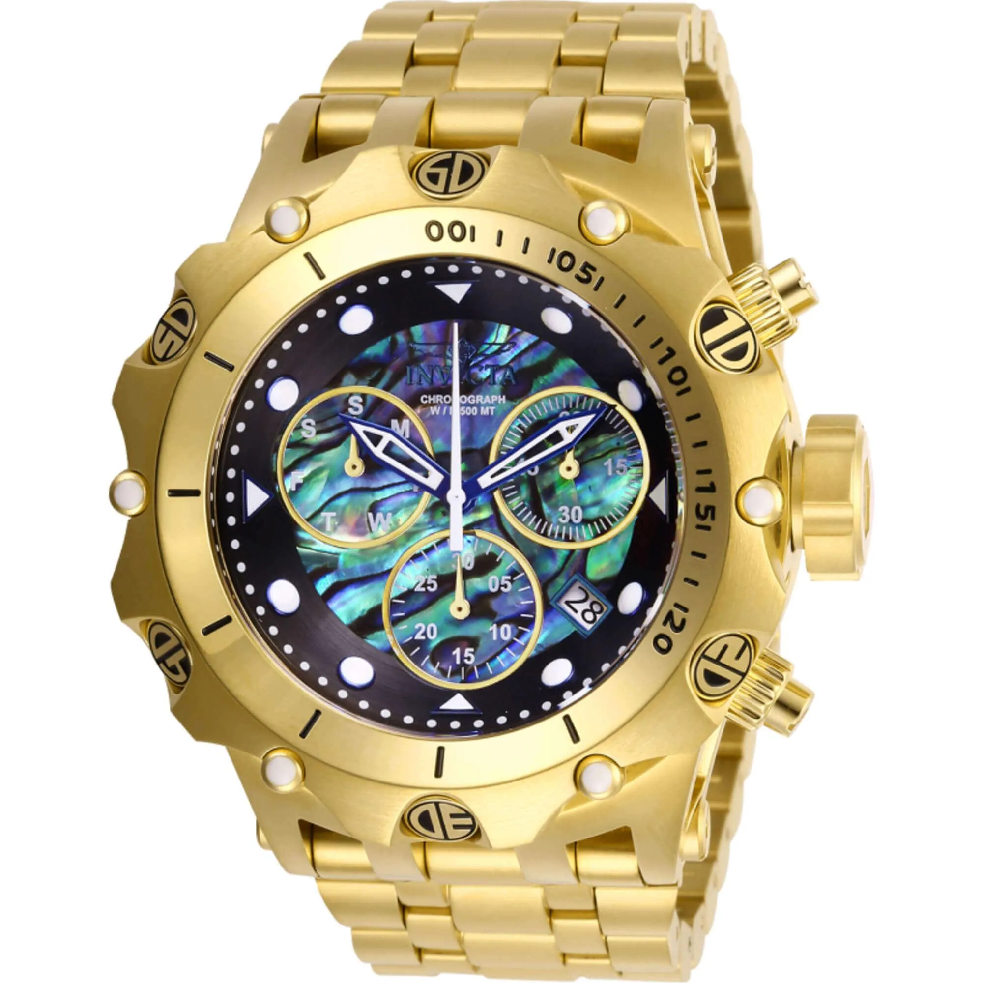 Invicta Men's Watch - Venom Quartz Chrono Two Tone Stainless Steel Bracelet | 26688