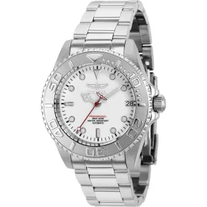 Invicta Women's Automatic Watch - Pro Diver Silver Tone Dial Steel Bracelet | 36763