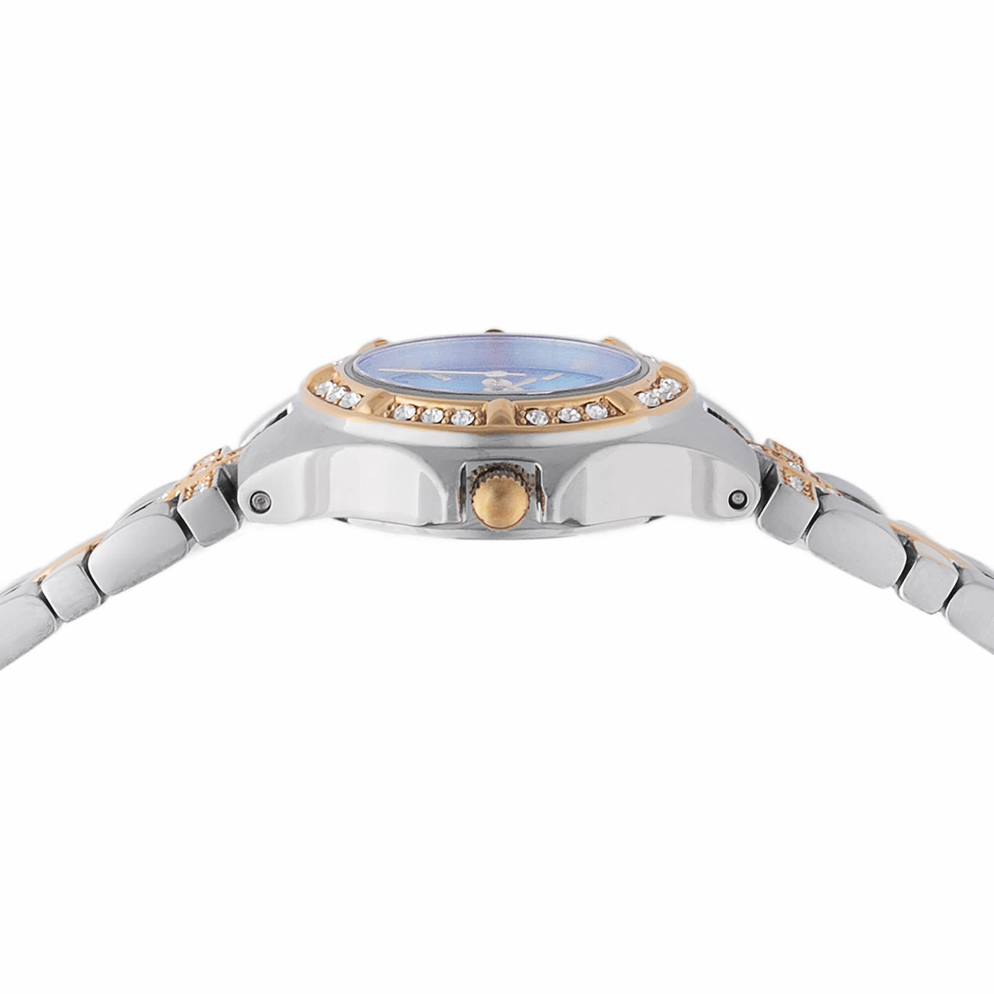 Invicta Women's Watch - Wildflower Turquoise Dial Two Tone Bracelet Crystal | 45873